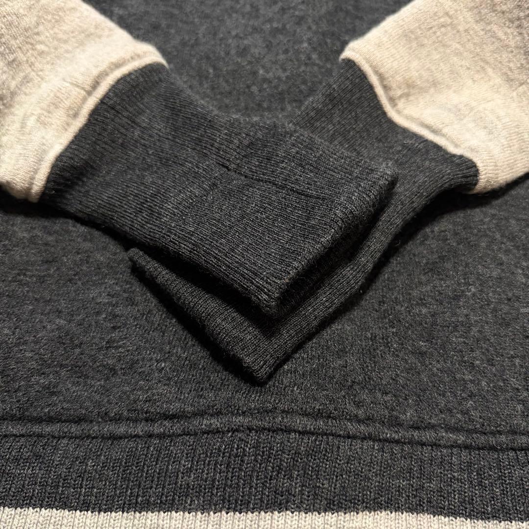 BURBERRY BLUE LABEL フード付き スタジャンニット 38