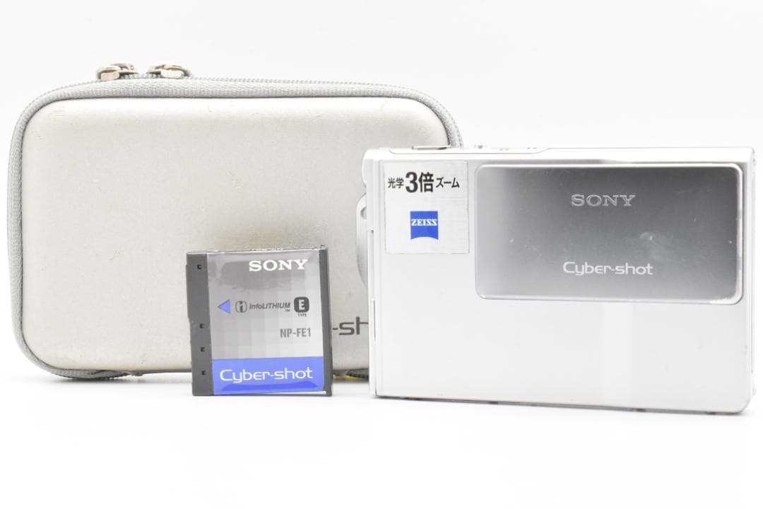 SONY Cyber-shot DSC-T7 シルバー 薄型 コンデジ