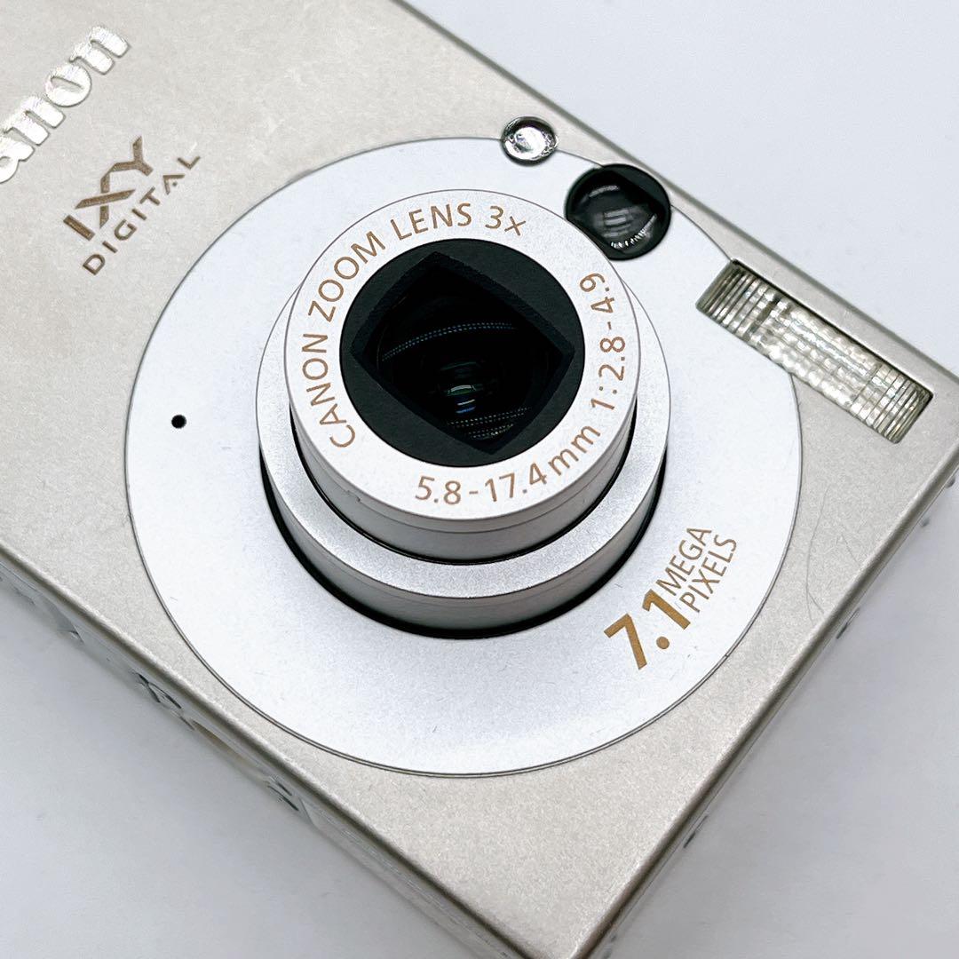 【希少】Canon IXY DIGITAL 10 オールド コンデジ シルバー