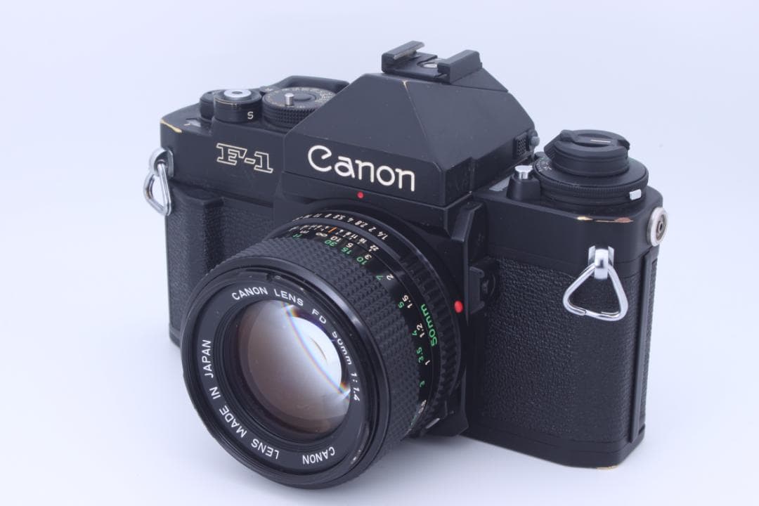 Canon new f-1 + ＦＤ50ｍｍ　1.4　完動品