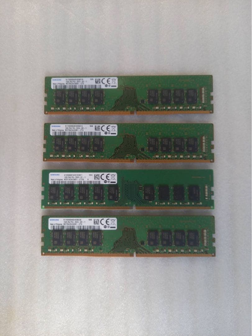 Samsung DDR4 メモリ 16GB×4枚