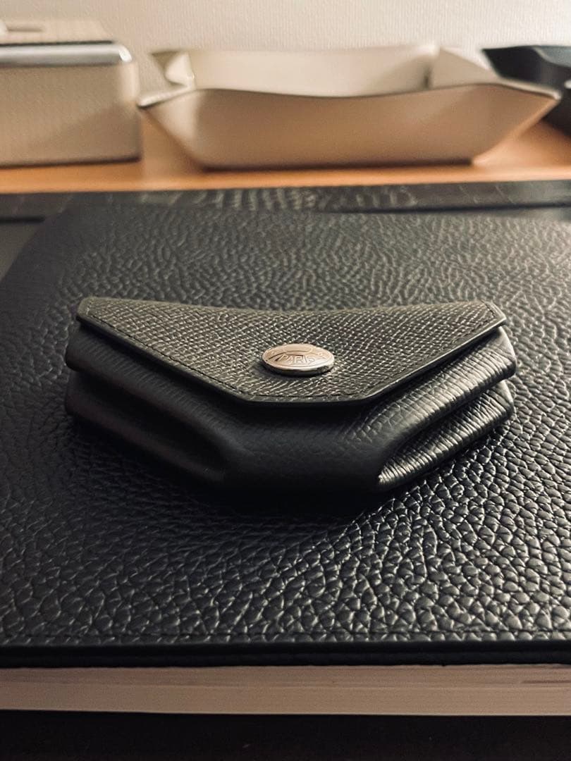 HERMES ル ヴァンキャトル ケース カーキ系 美品