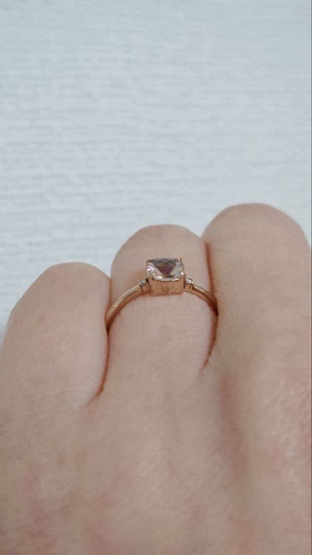 もーもー ete K10 MPG トパーズ/ダイヤモンドリング ９号 エテ