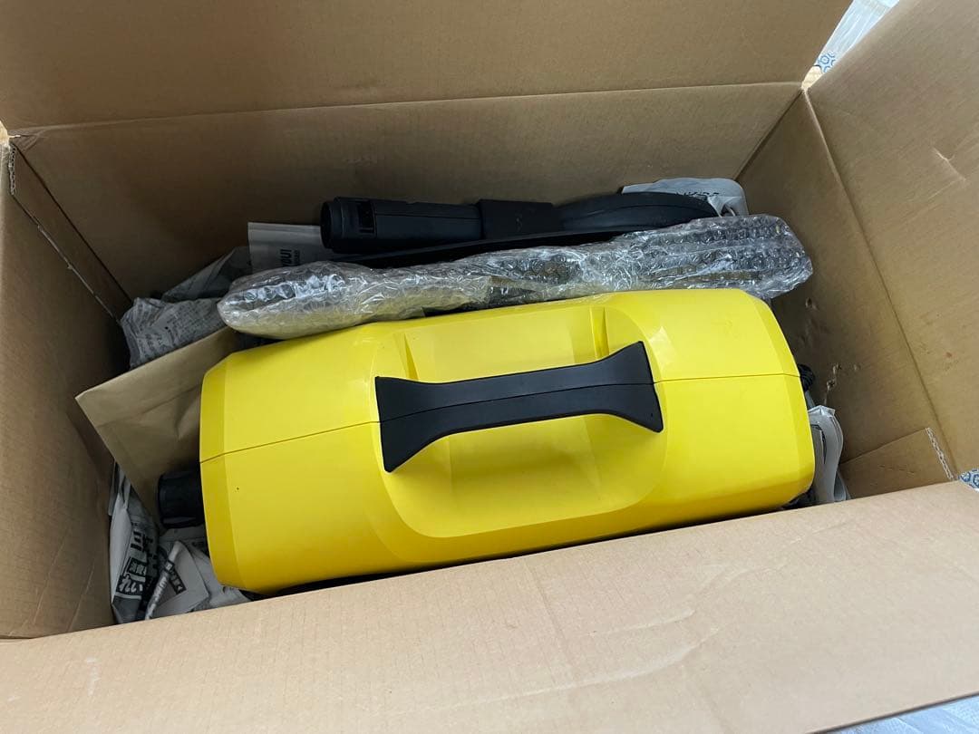 KARCHER 高圧洗浄機 K2 本体　別売りの自吸用ホースとフィルター