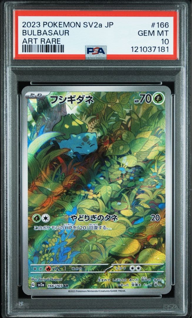 【PSA10 連番】フシギダネ ヒトカゲ ゼニガメ AR 151 セット