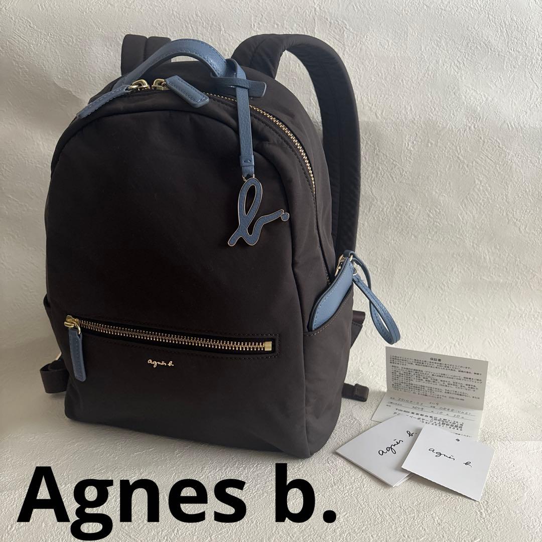 美品　Agnes b.アニエスベー　バックパック リュック　IS11LZ－03