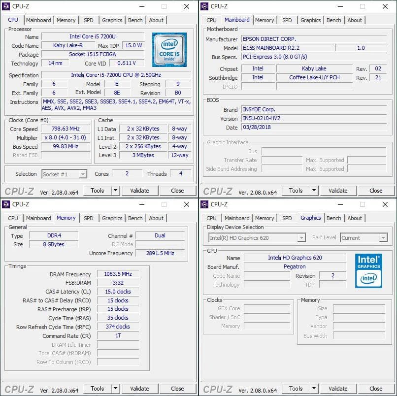 EPSON Endeavor NJ4100E 新品SSD512GB