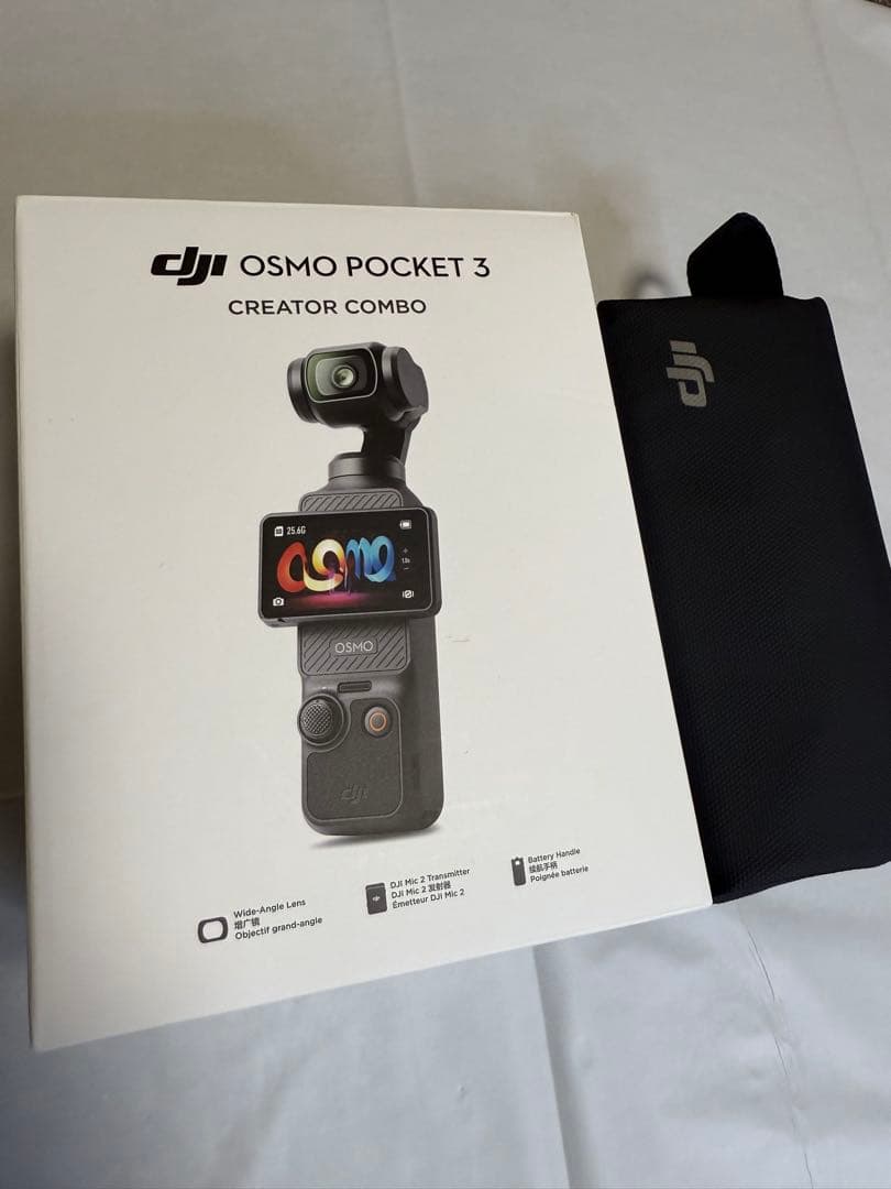【美品】Osmo Pocket 3 クリエイターコンボ / 保証・SDカード付