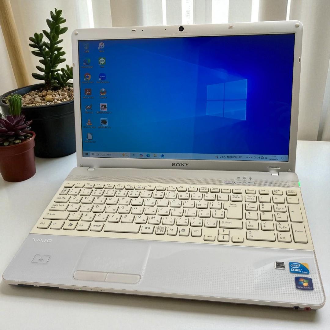 大容量SSD搭載！初心者向けSONY VAIOノートPC｜在宅ワーク・学習に最適