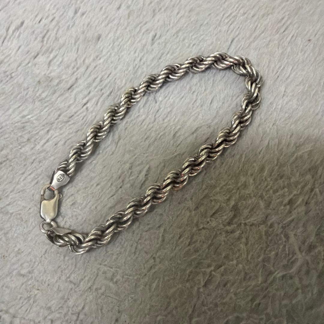 avalanche ロープチェーンブレスレット　6mm