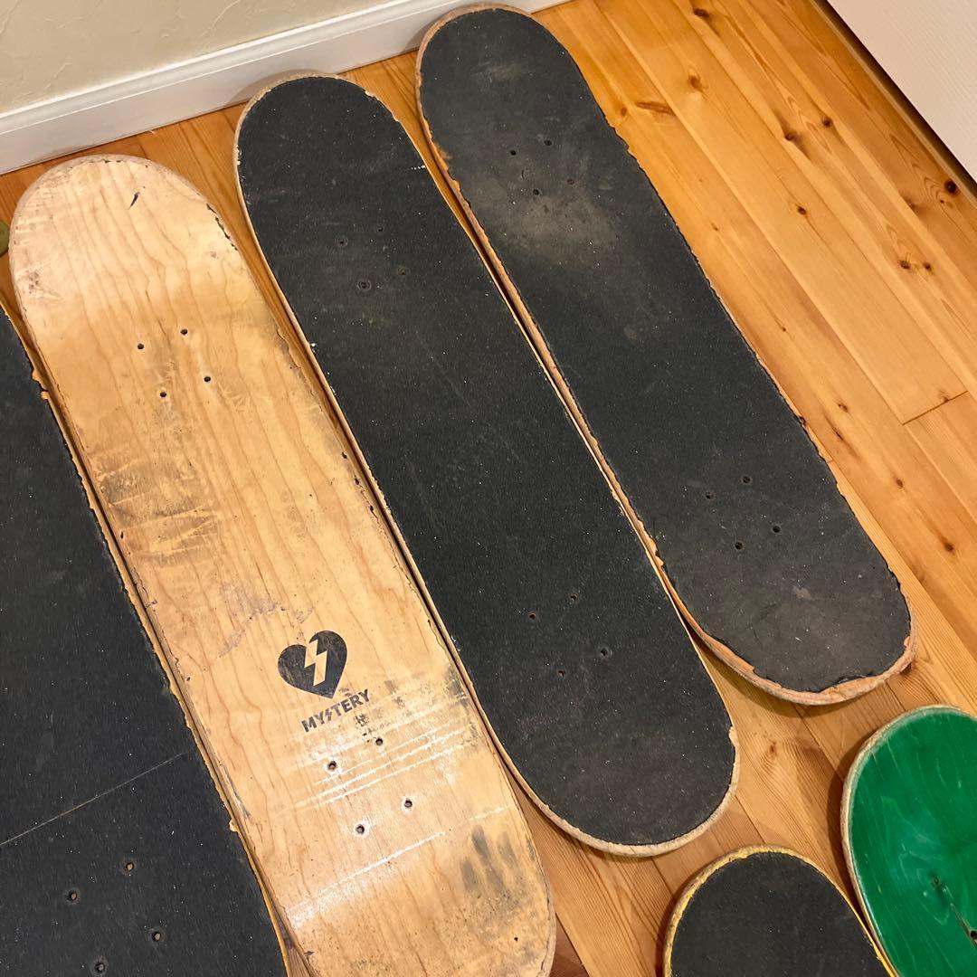スケートボード 廃デッキ１０枚