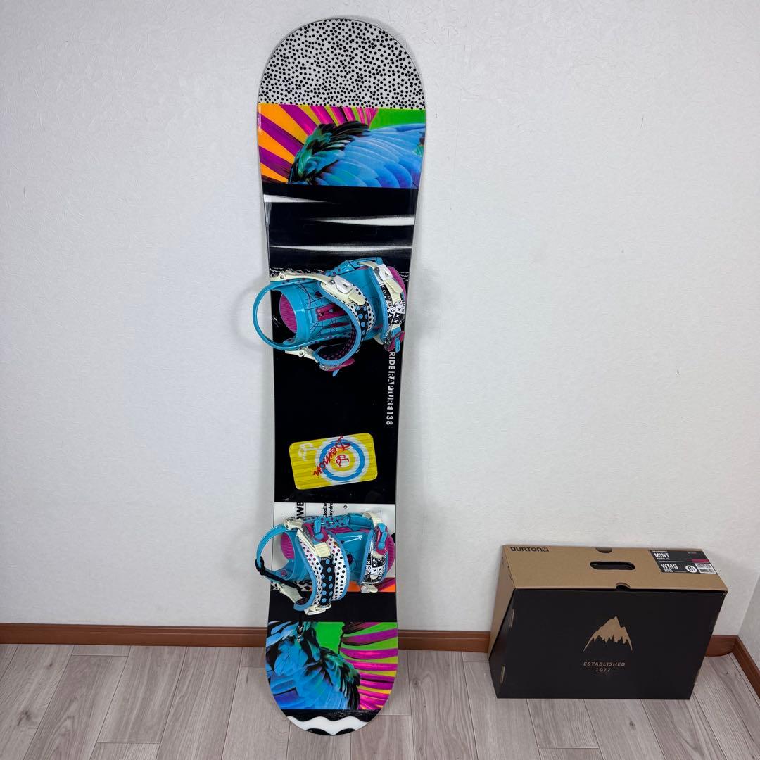 専用RIDE レディーススノーボードセット 138cm