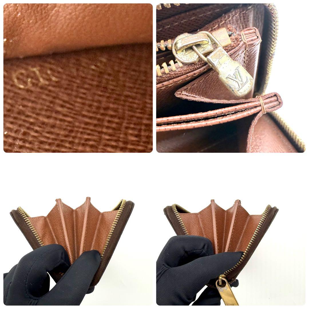 極美品　ルイヴィトン　長財布　ジッピーウォレット　モノグラム