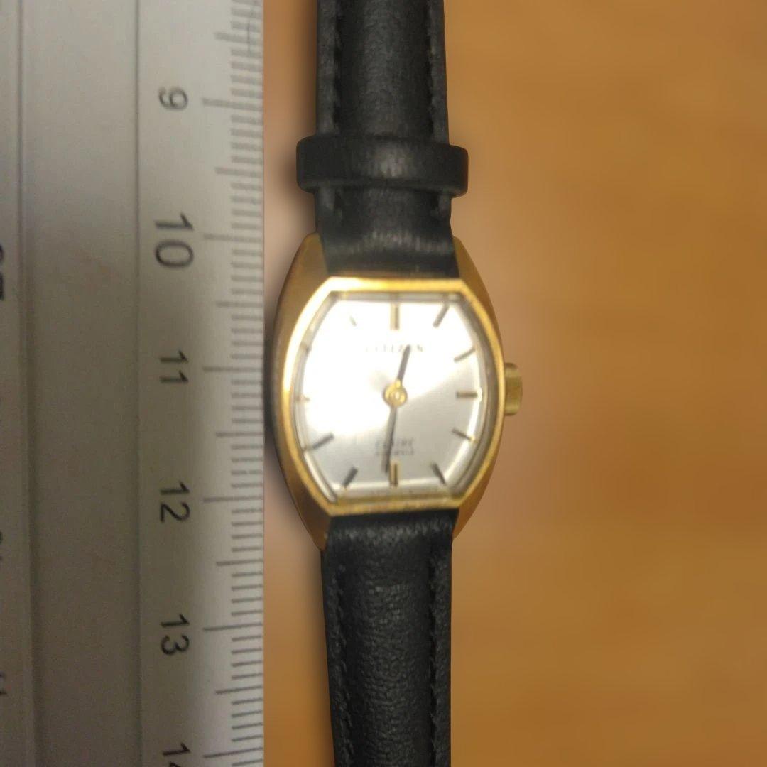 CITIZEN 　K18 レディース手巻き時計