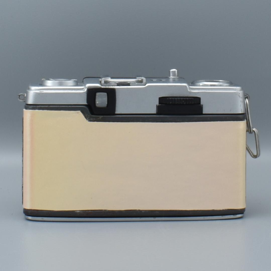 整備済 OLYMPUS EE-2 ベージュ 外装リメイク 動作OK 赤ベロOK