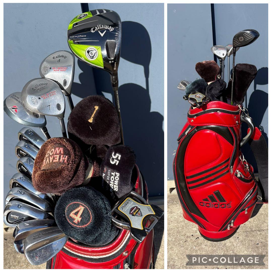 Callaway ブリヂストン　ゴルフクラブセット レッド
