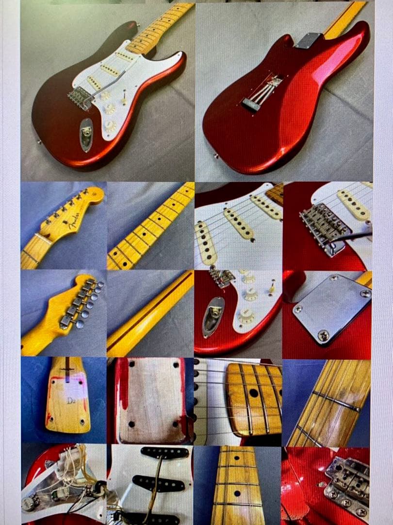 Fender Japanストラトキャスター Candy Apple Red