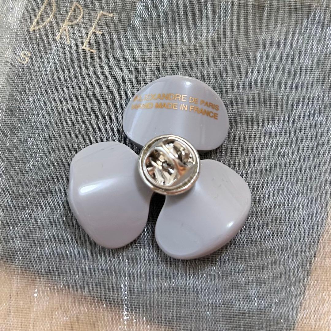 新品未使用　ALEXANDRE DE PARIS　アルビノス　パール　クリップ