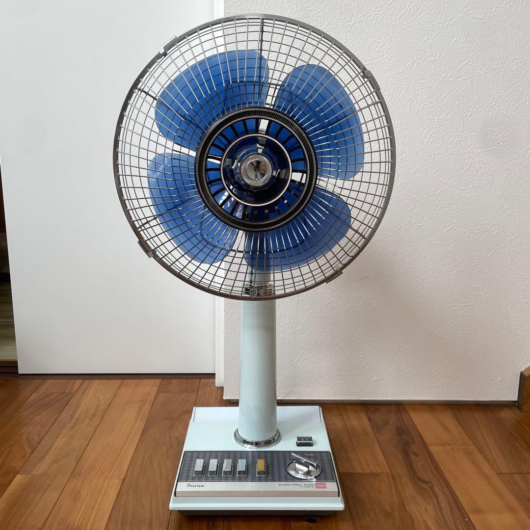フェン 東芝 扇風機 H-30PA 水蓮 羽直径30cm 昭和レトロ