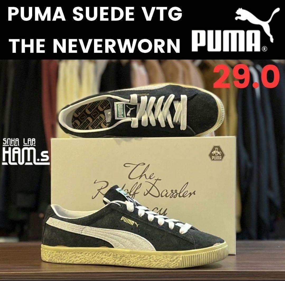 新品　箱タグ付 PUMA SUEDE VTG THE NEVERWORN 29