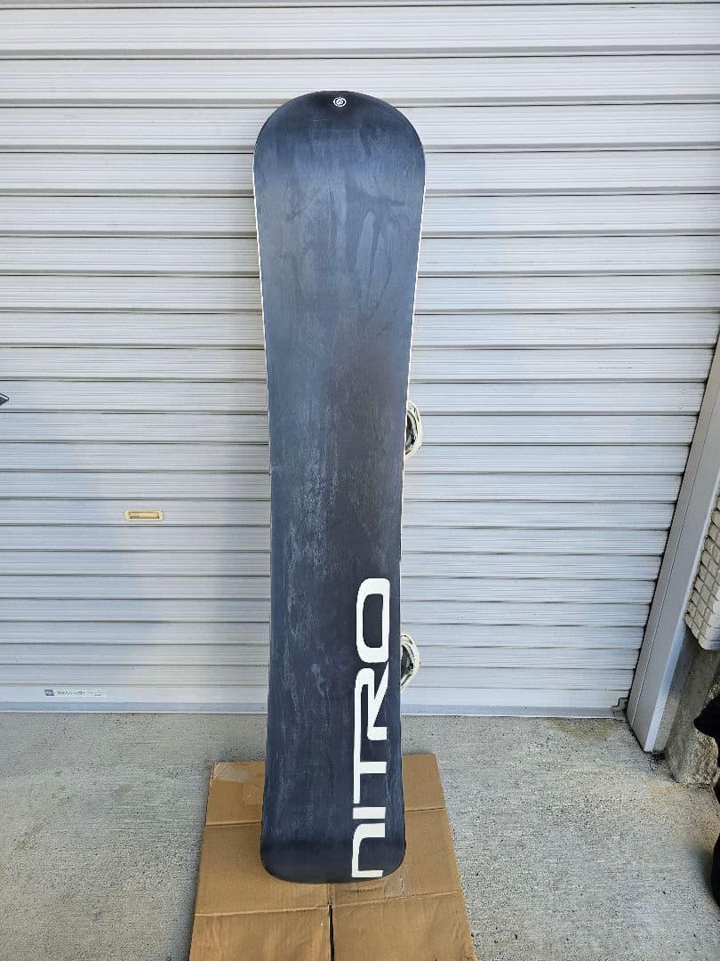 ナイトロのスノーボード/KissmarkのビンディングBURTONバッグ付き