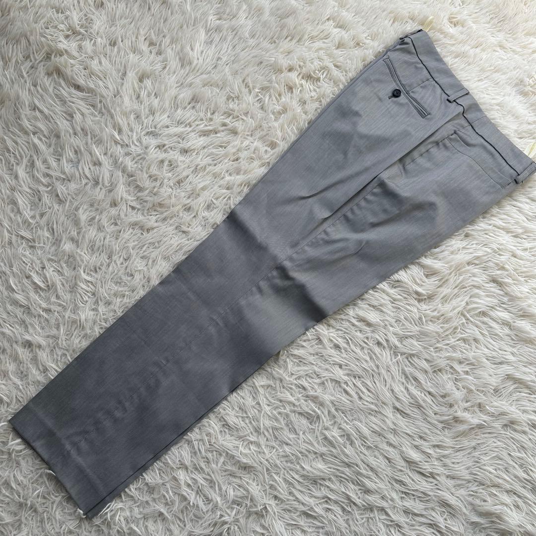 美品✨23区　パンツスーツ　グレー　ストレッチ　大きいサイズ　セレモニー　44