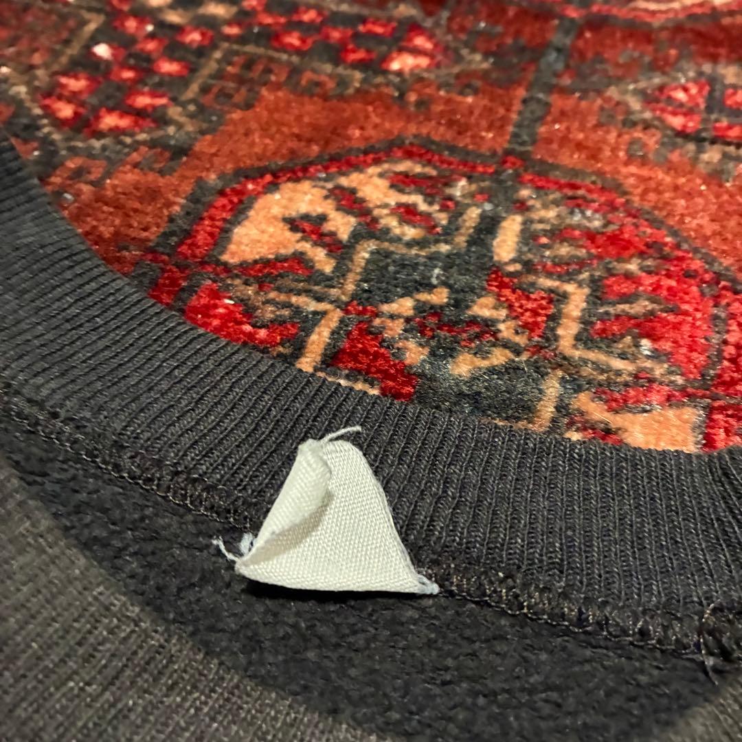 80S NIKE ヴィンテージ スウェット 半袖 XL相当 ブラック