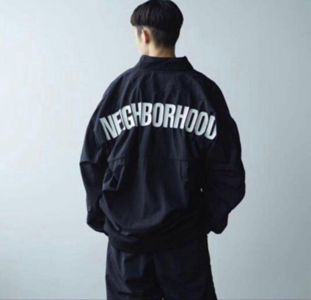 NEIGHBORHOOD ハーフジップナイロンジャケット アノラック