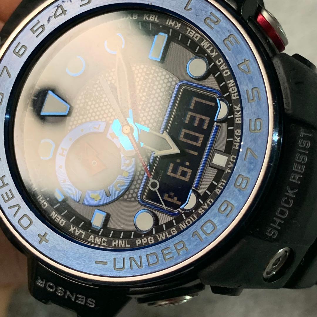 時計 CASIO G-Shock GULFMASTER GWN-1000B BLUE