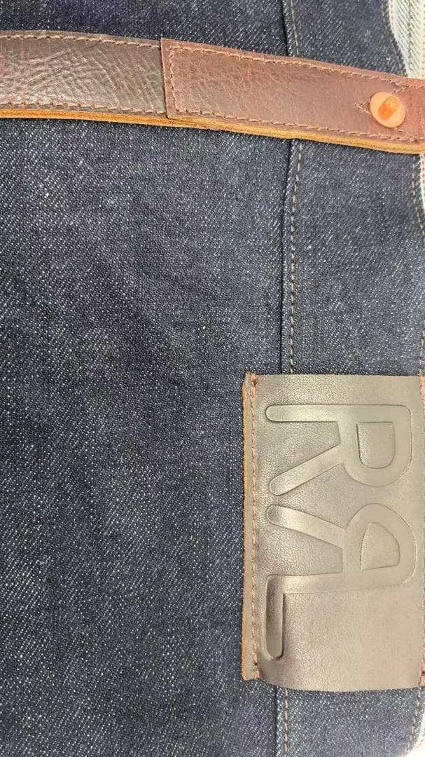 RRL ダブル アール エル ラルフローレン ハンドバッグ デニム生地