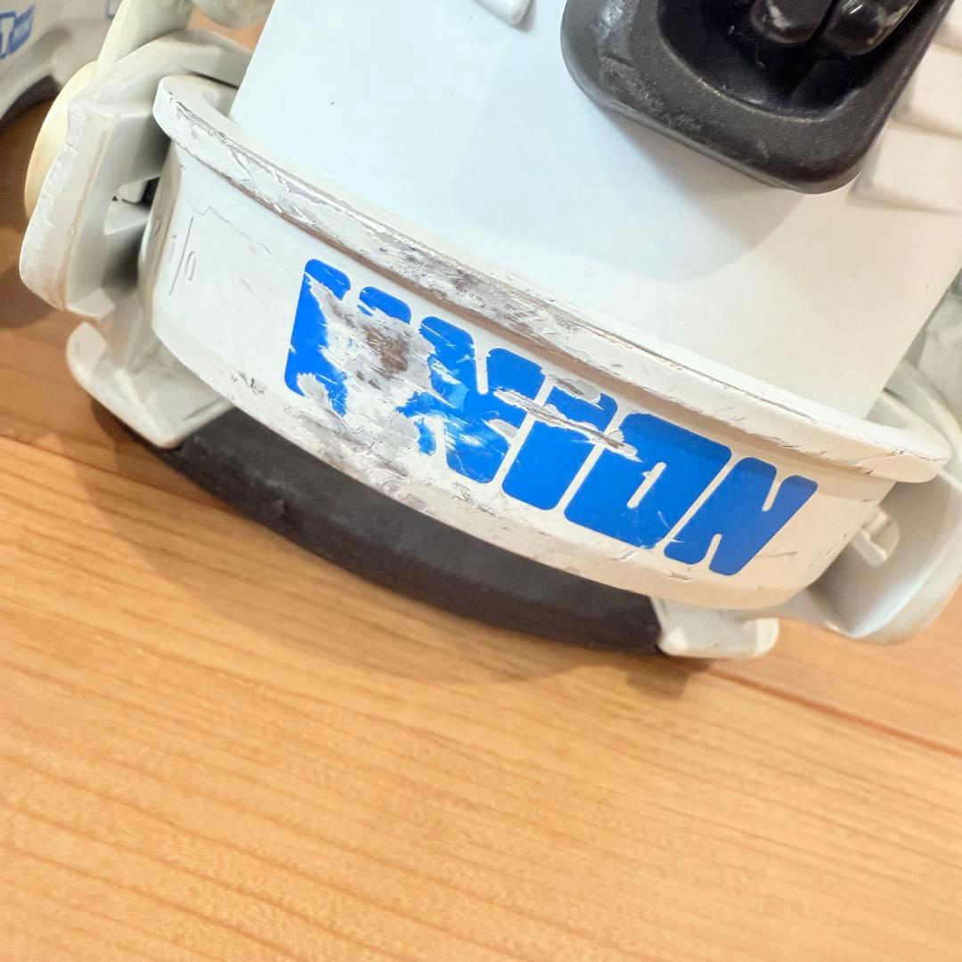 UNION キッズ　スノーボードビンディング ホワイト