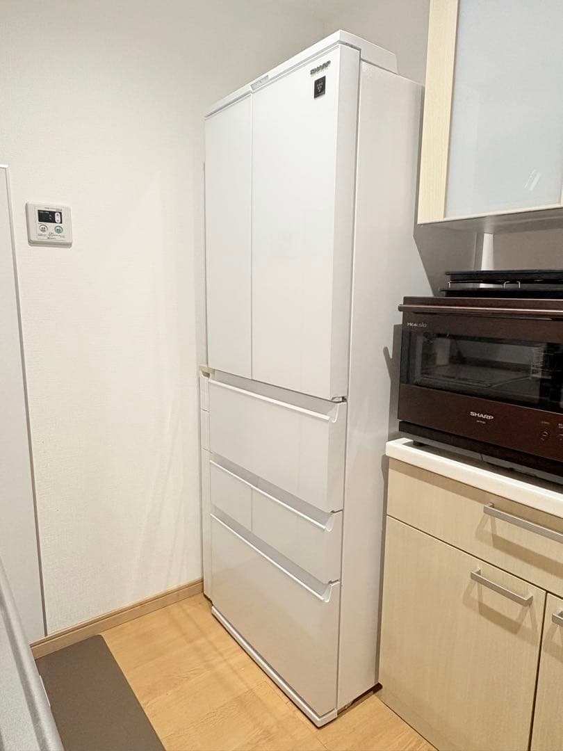 SHARP SJ-GK46K-W 冷蔵庫 457L プラズマクラスター冷蔵庫