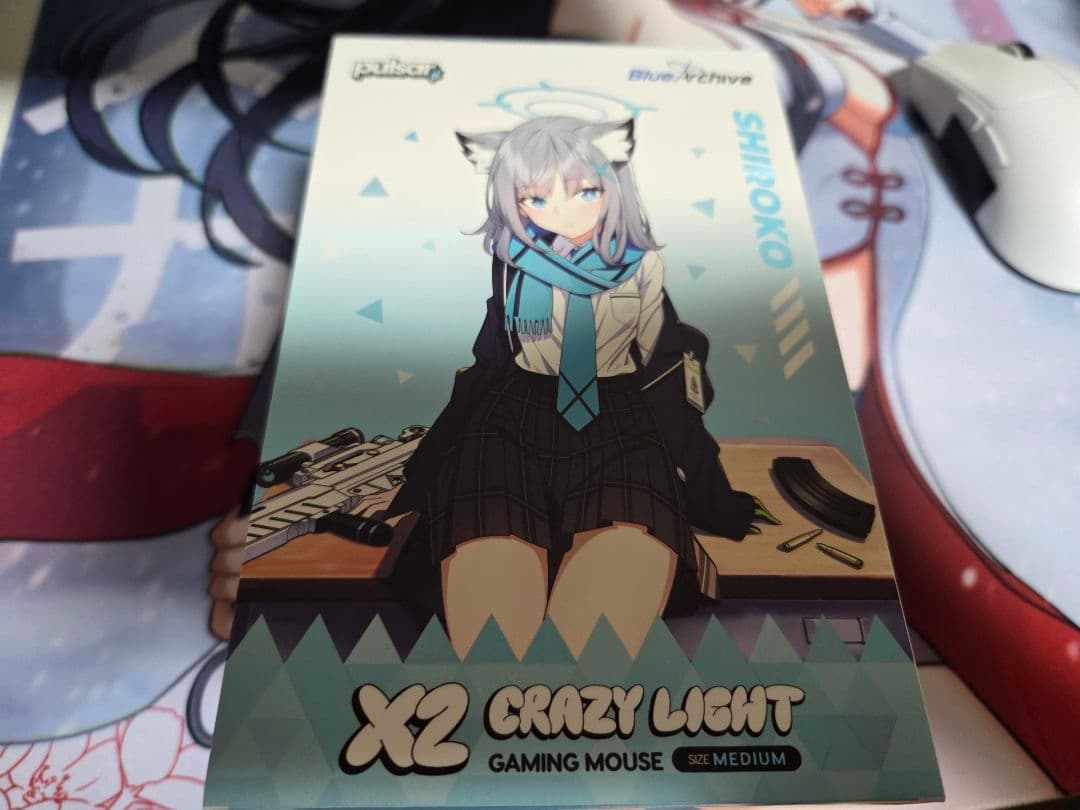 pulsar x2 crazylight ブルアカコラボ シロコ 新品