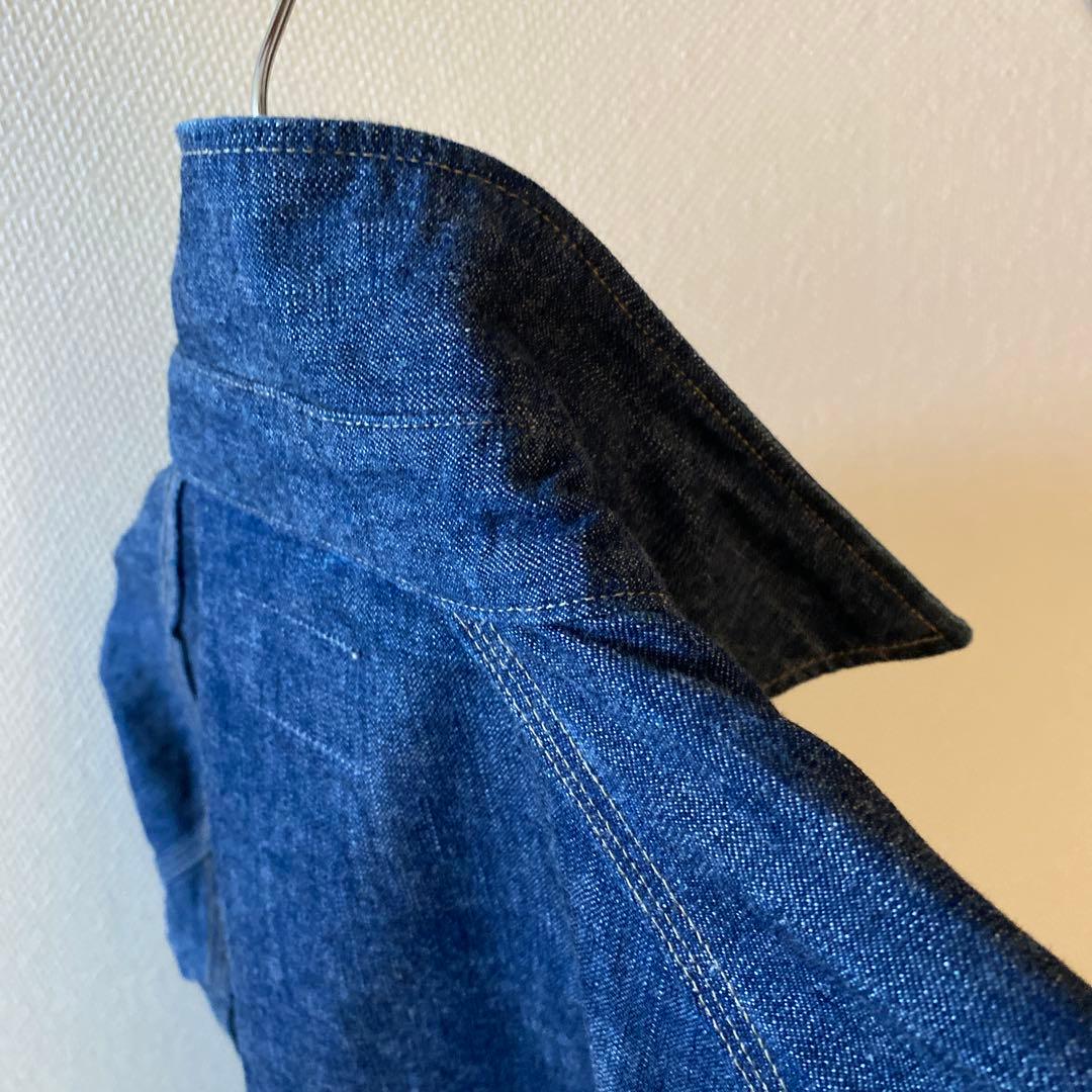 釣*中様 【美品】DELUXEWARE デニムシャツ　 L アメカジ