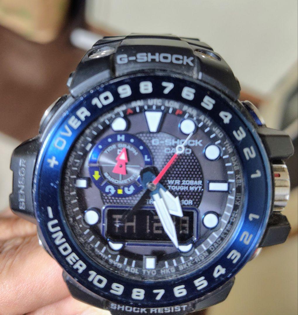 G-SHOCK 電波時計 腕時計 タフソーラー GWN-1000B-1BJF