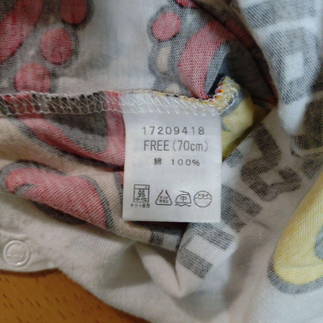 ヒステリックミニ ロンパース size70 白 ホワイト 2着セット 半袖