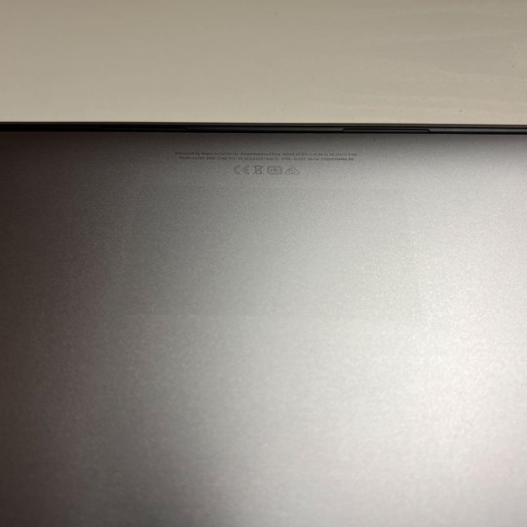 高スペックMacBook Pro2020 A2251 i7 32GB 1TB