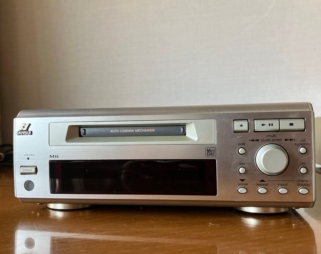 サンスイ ステレオレシーバーR11•MDレコーダーM11