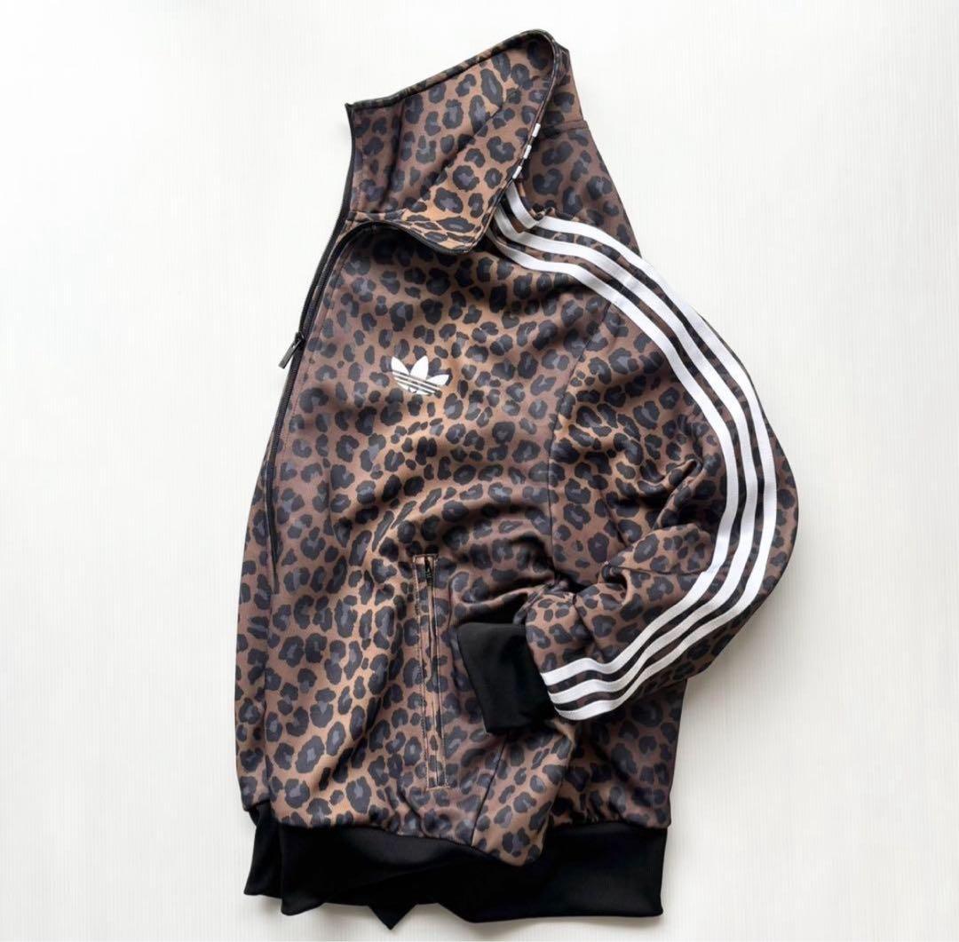 新品　adidas ABCマート限定　レオパード トラックジャケット Sヒョウ柄