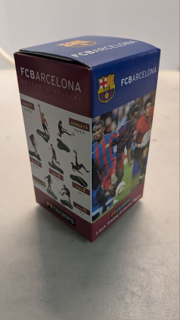 未開封FC BARCELONA 3インチトレーディングフィギュア 1BOX