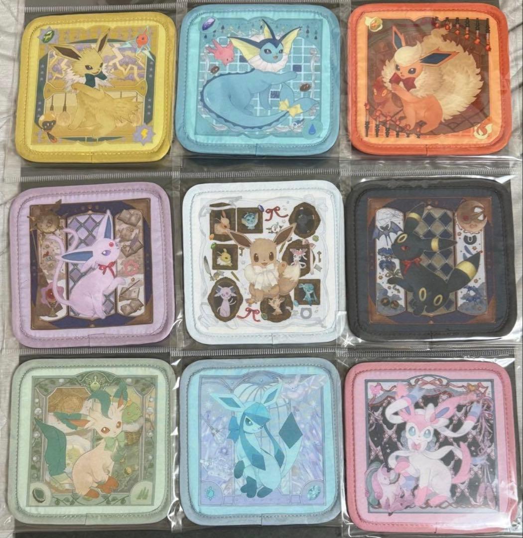 ポケモン イーブイ コースター Eevee Collection 9種 コンプ