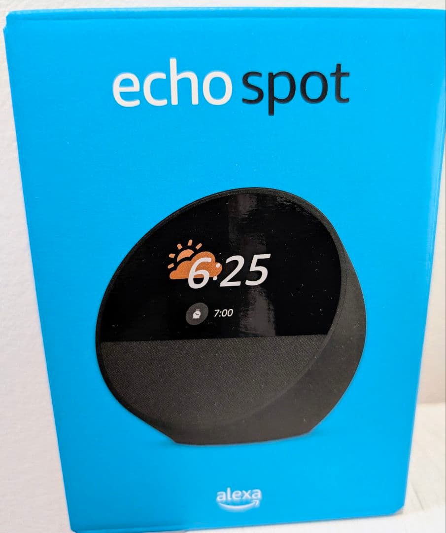 【新品・未開封】Amazon Echo Spot ブラック