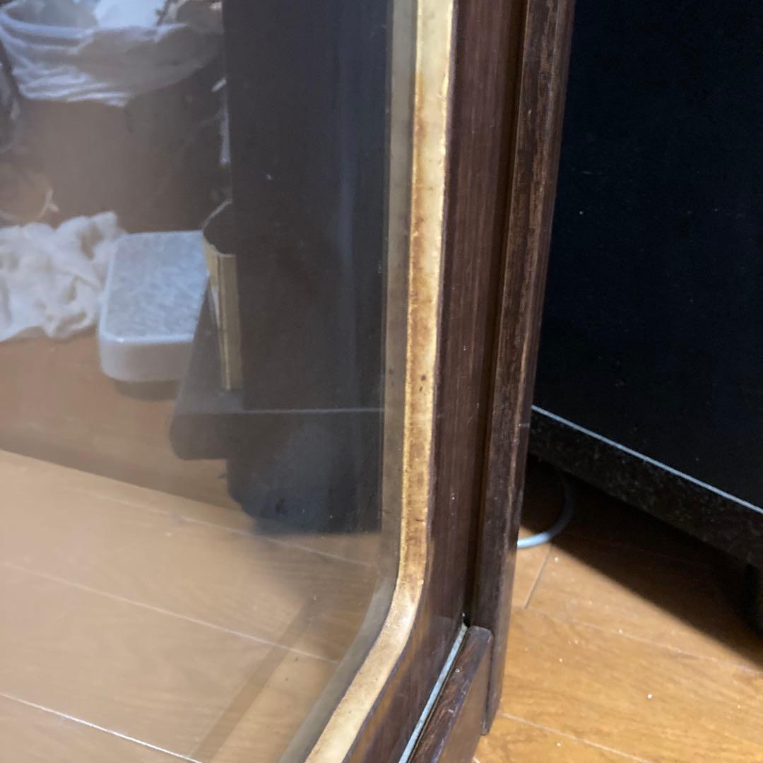 コクヨ スチール ガラス窓キャビネット 書庫 送料込 ①