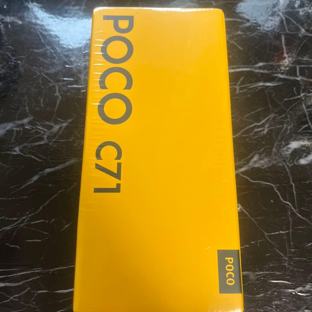 スマートフォン本体 POCO C71 4GB RAM 128GB