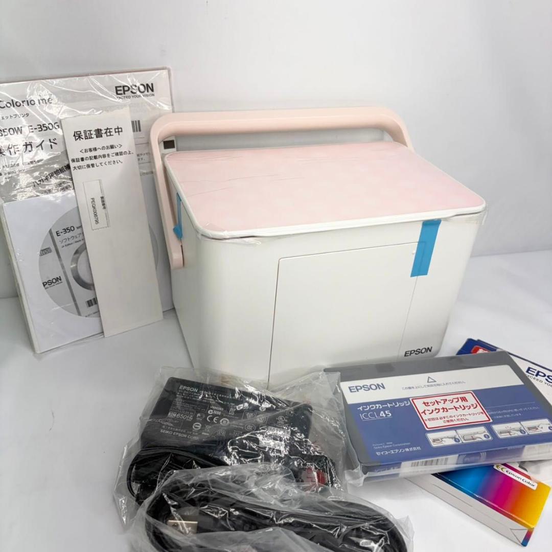 【新品】EPSON Colorio me コンパクトプリンター E-350P
