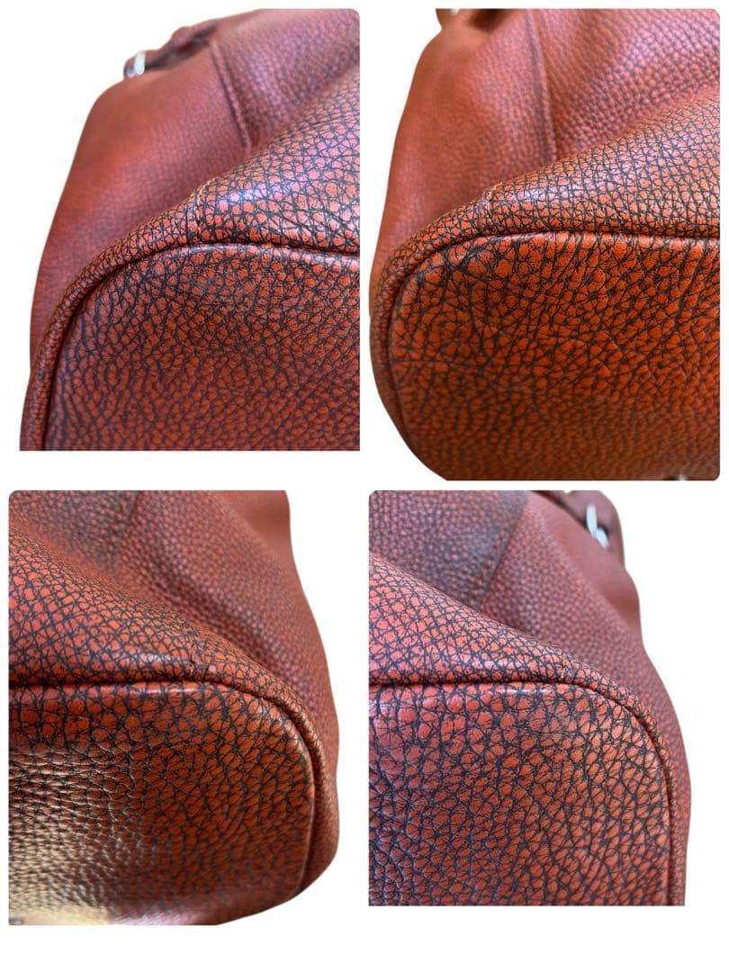 【未使用】超高級　aniary アニアリ レザートートバッグ 大容量　ブラウン