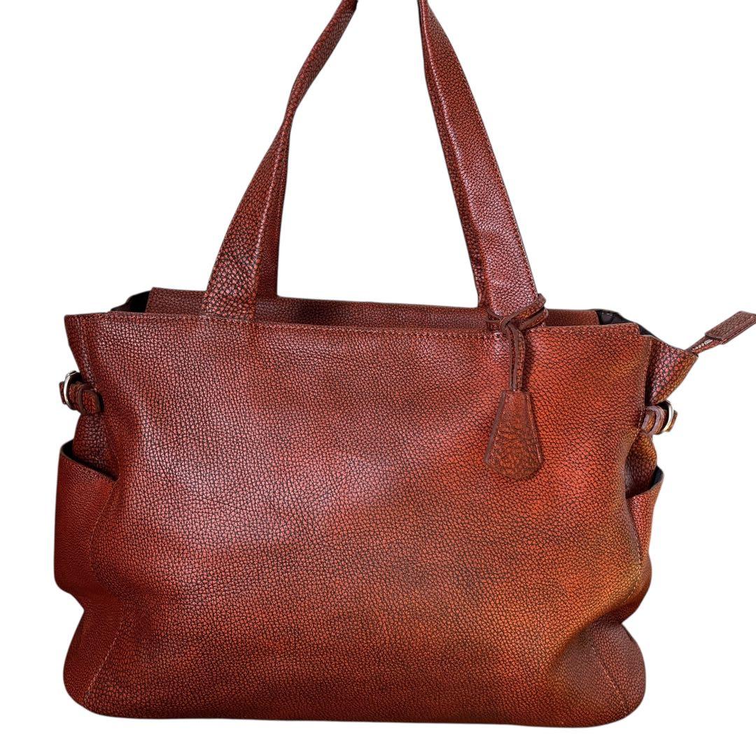 【未使用】超高級　aniary アニアリ レザートートバッグ 大容量　ブラウン