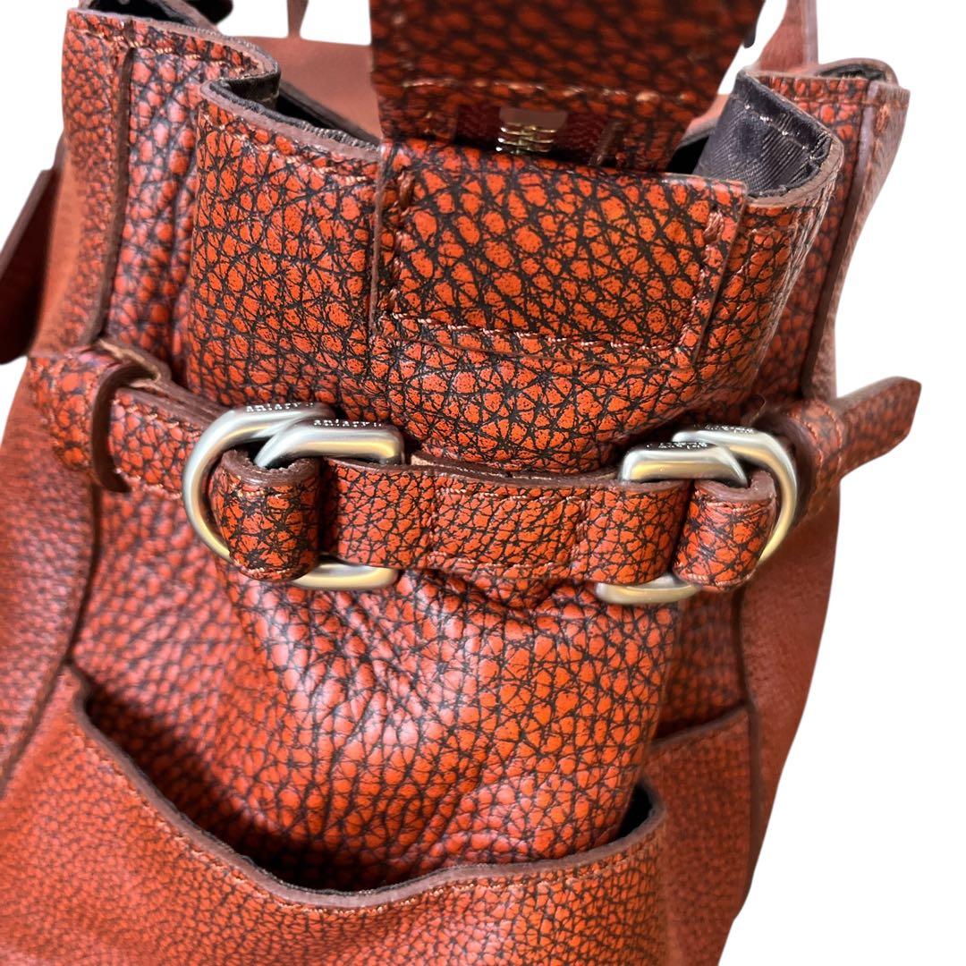 【未使用】超高級　aniary アニアリ レザートートバッグ 大容量　ブラウン