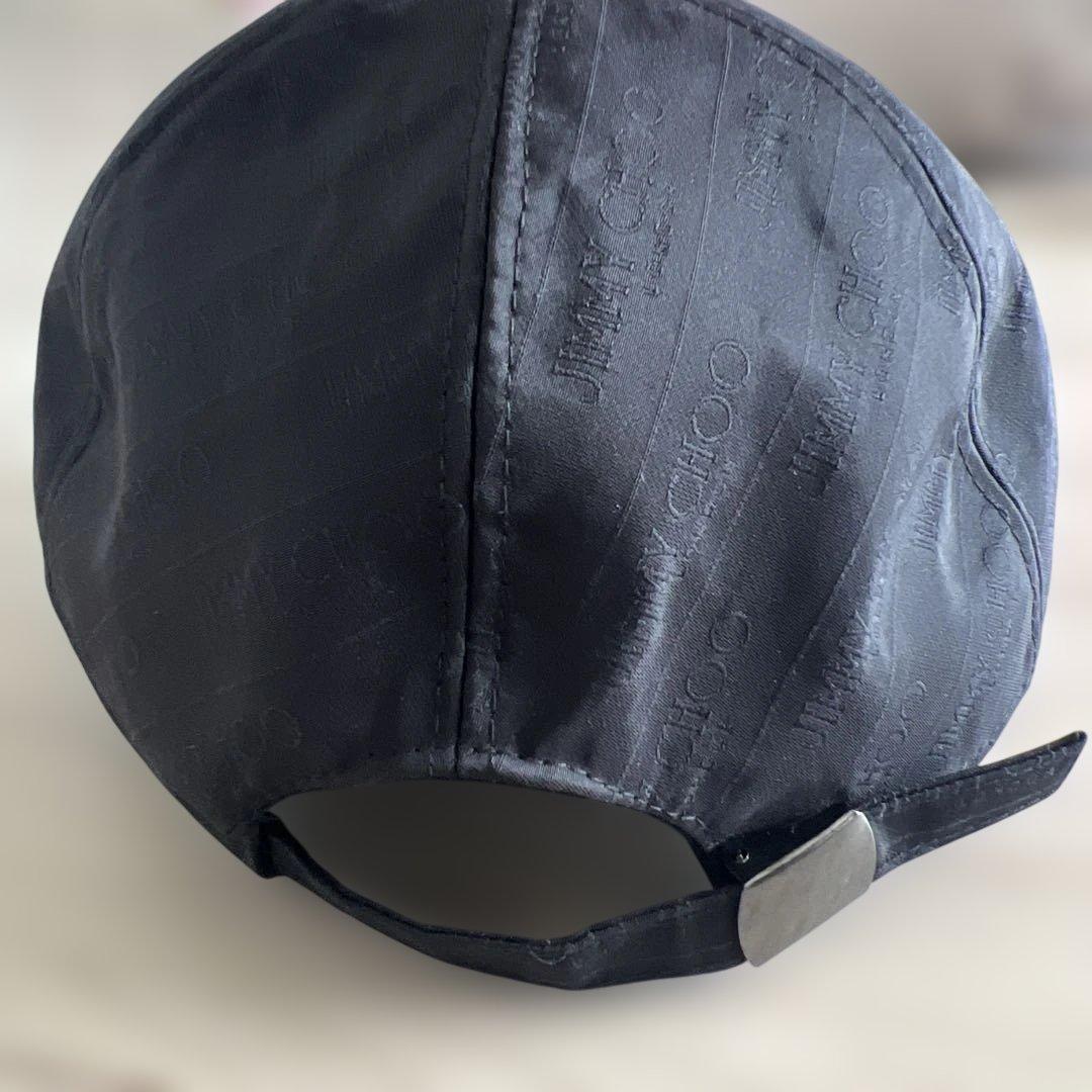 JIMMY CHOO ロゴ入り　キャップ