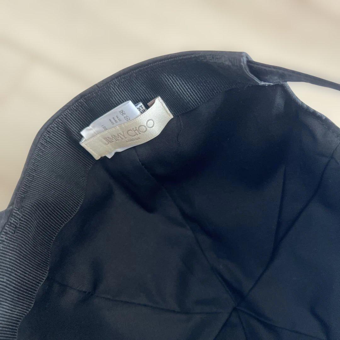 JIMMY CHOO ロゴ入り　キャップ